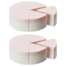 PICCASSO 畢卡索 Collezioni 乳膠圓形蛋糕海綿 6入, 混色, 2組, 單一商品