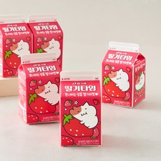 빙그레 딸기타임, 5개, 200ml