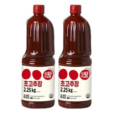Sikjajaewang 醋辣椒醬, 2.25kg, 2個