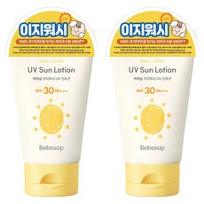 베베숲 유아용 이지워시 선로션 SPF30 PA+++, 2개, 50ml