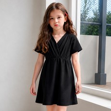 CONTIKIDS 女童透氣珠寶泡泡袖洋裝