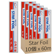 Star Foil 鋁箔紙 30cm x 60m, 10個