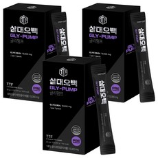 TTF Gly-Pump甘油補充液隨身包 甜鳳梨味, 300g, 3盒