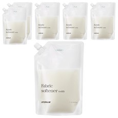 ATOPALM 愛多康 纖維柔軟劑 鬱金香花香 補充包, 6個, 1000ml