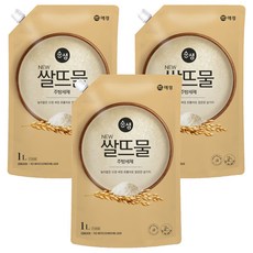 Soonsaem 淘米水廚房洗潔精補充包, 1L, 3個