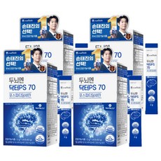 위바이옴 정품 두뇌엔 닥터PS 70 포스파티딜세린 30p, 60g, 4개