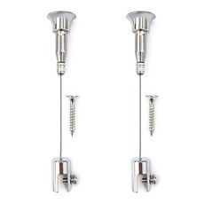 POP 天花板圓錐掛勾 簡約 5mm用, 單一顏色, 2個