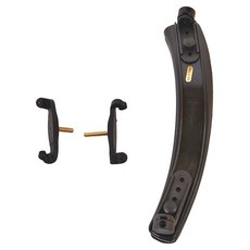 KingRosa JOHNSON 高級小提琴調整型肩墊 4/4, 1個, 黑色