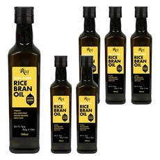 Rizi PURE優質米糠油, 6個, 500ml