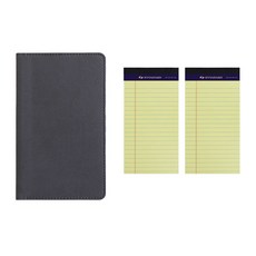 標準文件板夾 Mini + 便條紙 Mini 2入組 50張, GRAY + 隨機出貨, 1套