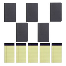 Paper Lab Pad Folio + Legal Pad 隨機交付套組迷你, 灰色的, 5套