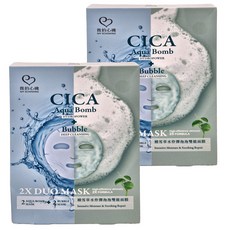 MY SCHEMING 我的心機 積雪草水炸彈面膜 + 泡泡面膜, 4片, 2盒