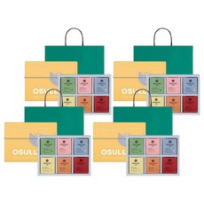 OSULLOC Oh Thank You茶葉盒 6種禮盒組, 4組, 單品