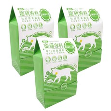 寵研專科 貓用每日營養補給排毛粉 高纖排毛 呵護腸胃 營養豐富 貓咪保健食品, 高纖排毛粉, 60g, 3盒