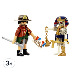 플레이모빌 듀오팩 보물 사냥꾼과 미라 71796, 3개