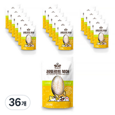 펫츠플레이트 레토르트 간식 20g, 북어맛, 36개