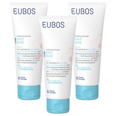 EUBOS 孩童潤膚乳液, 3條, 100ml