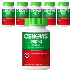 CENOVIS 聖諾 Omega-3膠囊, 62顆, 6罐