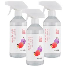 NATURE LOVE MERE 然自母愛 蔬果清潔劑, 3個, 480ml