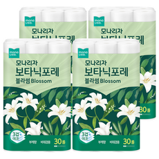 mona LISa. Botanic Forest Blossom 3層衛生紙, 30入, 4個