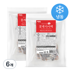 바다원 간편 국물용팩 꽃게, 15g, 6개입, 6개