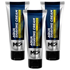 MIP 保濕刮鬍膏, 清潔保濕配方, 80ml, 3條
