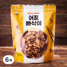 주일상사 어포 빠삭이, 250g, 6개