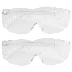 美甲考試用護目鏡, 單一顏色, 2個