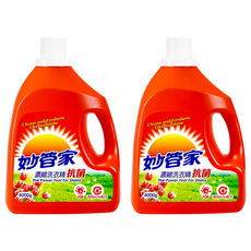 Magic Amah 妙管家 濃縮洗衣精 抗菌, 4kg, 2桶