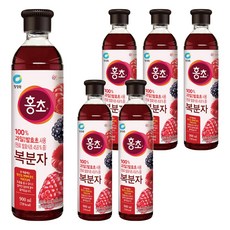 홍초 복분자, 900ml, 6개