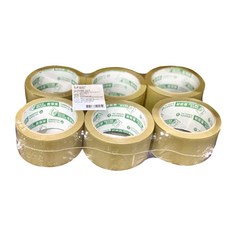 鹿頭牌 PVC布紋封箱膠帶 4.8cm x 20m, 6捲