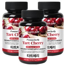 Nutri D-DAY 優質酸櫻桃錠, 90顆, 3罐