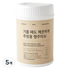 Modern House NEW日常清潔細菌抹布紙巾, 5個, 100入