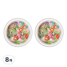 Market A 迷你花朵紙漿美甲貼飾 2入 TYPE02, 8個