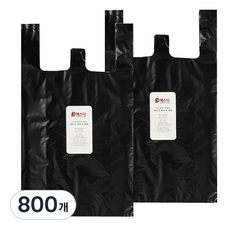 에스디 A급마트용봉투 흑색, 5L, 800개
