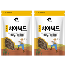 엉클탁 치아씨드, 500g, 2개