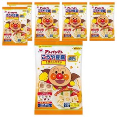 MISUZU 美鈴 卡通圖案乾燥豆腐, 味噌口味, 53g, 6包