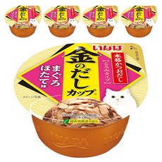 INABA 金湯杯 70g 貓罐頭, IMC-135 鮪魚 + 干貝, 5個