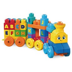 Fisher-Price 費雪 美高積木音樂字母學習火車 Set 50片, 1組
