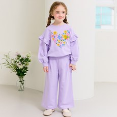 andiapple 女童款 心動寬褲套裝