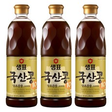 Sempio 膳府 釀造醬油, 860ml, 3個