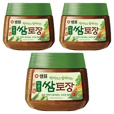 샘표 시골식 쌈토장, 450g, 3개