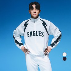 SPYDER 韓華鷹隊 男款25週年經典Plus線條半拉鍊風衣