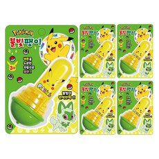 포켓몬스터 LED 불빛 팽이, 랜덤 발송, 5개