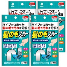 novopin 除蟲菊 排水管毛髮分解清潔劑, 20g, 4袋