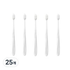 더벨라 초극세사 소프트 미세모 라운딩 칫솔 D320322, 1개입, 25개