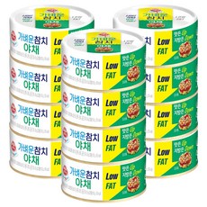 오뚜기 가벼운 참치 야채, 135g, 12개