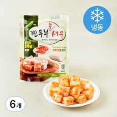 찐두부 쏙 새우 (냉동), 300g, 6개
