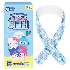 아텍스 산리오 캐릭터즈 아이스겔 넥쿨러 5p, 1개