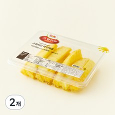 스위티오 파인애플, 1kg, 2개